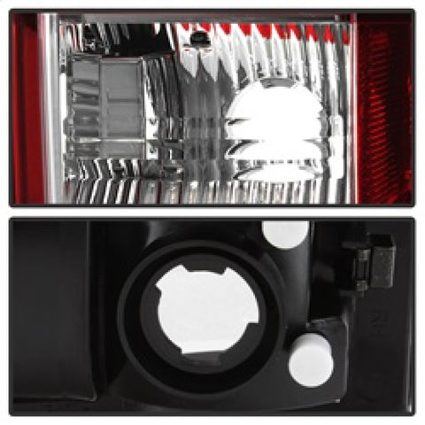 Spyder 03-06 Dodge Ram 2500/3500 V3 Light Bar LED Tail Light - Red Clear (ALT-YD-DRAM02V3-LBLED-RC) - 5084132