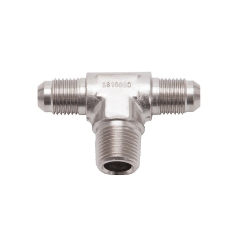 Russell Performance -6 AN to 3/8in NPT Flare to Pipe Tee Fitting - 660121