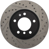 StopTech Power Slot 01-02 BMW Z3 / 03-09 Z4 / 3 Series Front Left Drilled & Slotted Rotor - 127.34048L