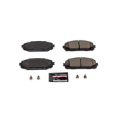 Power Stop 14-19 Jeep Cherokee Front Z23 Evolution Sport Brake Pads w/Hardware - Z23-1843