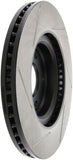 StopTech 13-15 Nissan Pathfinder Slotted Front Left Rotor - 126.42120SL