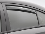 WeatherTech 11-14 Dodge Charger Rear Side Window Deflectors - Dark Smoke - 81713
