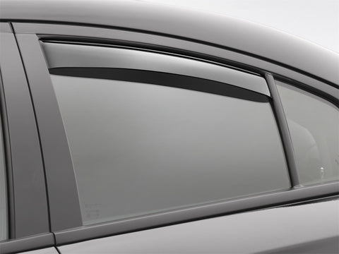 WeatherTech 11-14 Dodge Charger Rear Side Window Deflectors - Dark Smoke - 81713