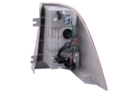 ANZO 1998-2005 Mercedes Benz M Class W163 Taillights Chrome - 221134