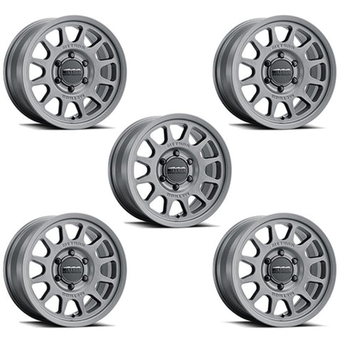 Ford Racing 21-23 Bronco (Excl Bronco Raptor) 17x8.5 Method Matte Gray Wheel Kit - M-1007K-M1785G