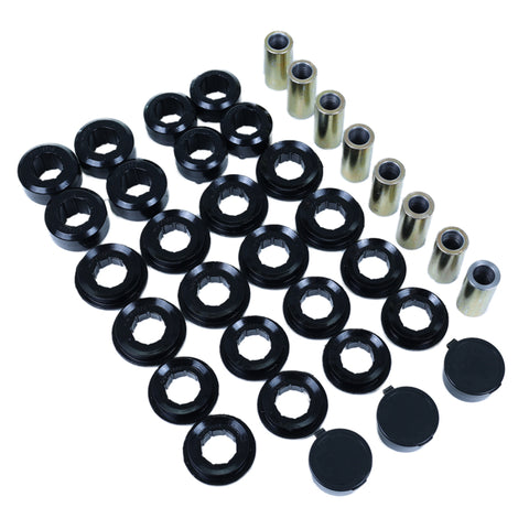 Energy Suspension Toyota Land Cruiser FJ80 Rear Control Arm Bushing Set - Black - 8.3138G