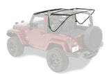 Bestop 07-18 Jeep Wrangler JK 2-Door Bow & Fdodge Rame Hardware Kit (Factory Style Replacement) - 55000-01