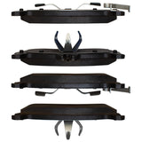 R1 98-05 Mercedes-Benz ML350 Rear Euro Ceramic Brake Pads - 2600-0875-00