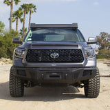 Go Rhino 19-21 Toyota Tundra CrewMax Ceros Low Profile Roof Rack - Tex. Blk - 5933120T