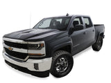 Bushwacker 16-18 Chevy Silverado 1500 Fleetside OE Style Flares - 4 pc 69.3/78.8/97.8in Bed - Black - 40956-34
