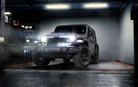 Oracle VECTOR Series Full LED Grille - Jeep Wrangler JL/JT - NA - 5837-PRO