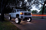 Oracle LED Illuminated Wheel Rings - Double LED - White - 4228-001