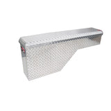 Westin/Brute Pork Chop Tool Box Pass Side 46in - Aluminum - 80-RB161
