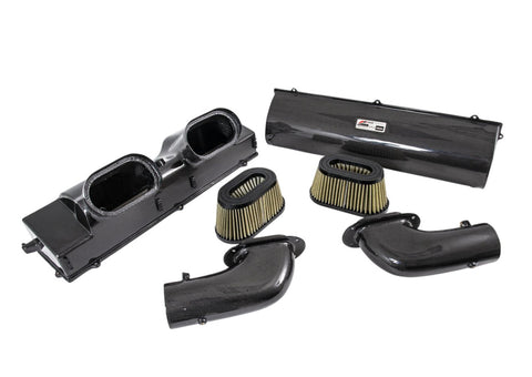 AWE Tuning Porsche 991 (991.2) Turbo and Turbo S S-FLO Carbon Intake - 2660-13040