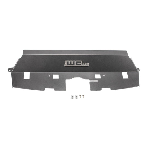 Wehrli 13-18 Cummins Fabricated Aluminum Radiator Cover - Candy Red - WCF100546-CR