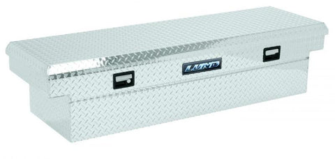 Lund 67-99 Chevy CK Ultima Single Lid Crossover Tool Box - Brite - 9100
