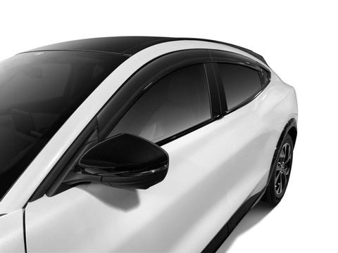 AVS 2021+ Ford Mustang Mach-E Ventvisor Low Profile Deflectors 4pc - Smoke - 894094
