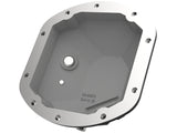 aFe 97-18 Jeep Wrangler TJ/JK Dana 30 Street Series Diff Cover w/ Machined Fins & Gear Oil - Black - 46-71131B