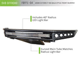 DV8 Offroad 09-14 Ford F-150 Baja Style Front Bumper - FBFF1-04