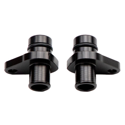 Wehrli 04.5-2010 Duramax LLY/LBZ/LMM Crankcase Vent (PCV) Fitting Kit - Billet Black Anodized - WCF100189