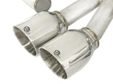 aFe ELITE 05-12 Porsche Boxster S (987.1-987.2) H6 3.4L 304SS Dual Cat-Back w/Dual Polished Tip Exht - 49-36409