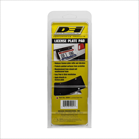 DEI License Plate Pad - 2 Pack - 50941
