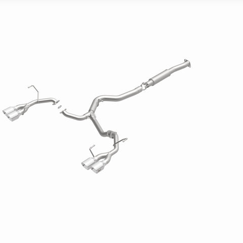 MagnaFlow SYS Cat-Back 15-17 Subaru WRX Sti 2.5L Polished 3in Tips - 19361