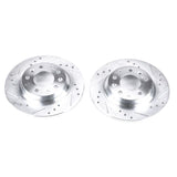 Power Stop 06-12 Ford Fusion Rear Evolution Drilled & Slotted Rotors - Pair - JBR999XPR