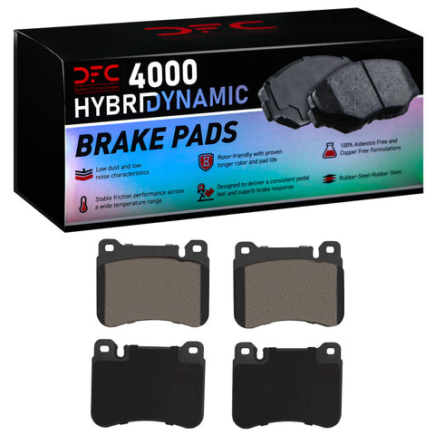 DFC 05-11 Mercedes-Benz SLK350 Front 4000 Hybridynamic Brake Pads - 4000-1121-00