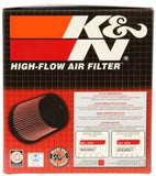 K&N Universal Rubber Filter 4.5in Flange ID / 5.875in Base OD / 5.125in Top OD / 5in Height - RU-4260