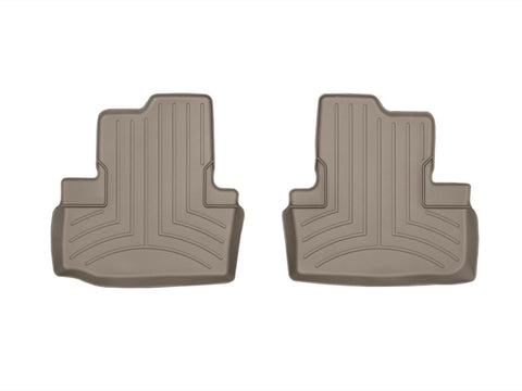 WeatherTech 13+ Cadillac ATS Rear FloorLiner - Tan - 454972