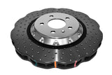 DBA 14-20 Audi A6 (w/345mm Front Rotor) Front 5000 Series Cross Drilled Rotor w/Silver Hat - DBA52832WSLVXD