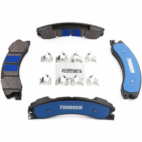 Timbren 15-19 Chevy Silverado 2500/3500 HD BES Severe Duty Semi-Metallic Brake Pads - Front & Rear - TIM-D1565SD