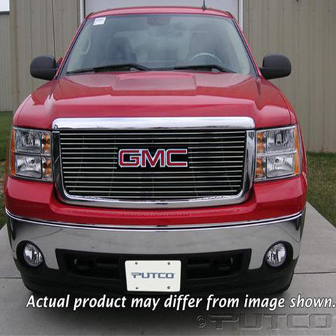 Putco 11-14 GMC Sierra HD Shadow Billet Grilles - 71193