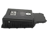 aFe Power Transmission Pan Black Machined 11-14 Ford 6R140 Trucks V8 6.7L (td) - 46-70182