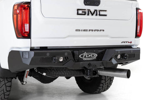 Addictive Desert Designs 2020 GM Sierra/Silverado 2500 Bomber HD Rear Bumper w/ Blind Spot Mounts - R270021280103