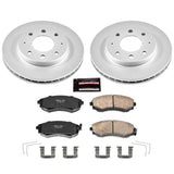 Power Stop 98-01 Hyundai Elantra Front Z17 Evolution Geomet Coated Brake Kit - CRK1087