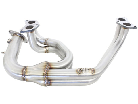 aFe Power Twisted Steel Long Tube Header 02-19 Subaru Impreza WRX/STI/Legacy (Unequal Length) - 48-36803