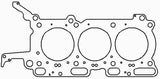 Cometic Ford 3.5L Eco-Boost V6 92.5mm Bore .040in MLS Head Gasket LHS - C5453-040