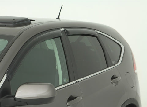 AVS 12-16 Honda CR-V Ventvisor Outside Mount Window Deflectors 4pc - Smoke - 94485