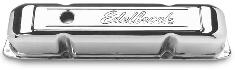 Edelbrock Valve Cover Signature Series Chrysler 1958-1979 361-440 V8 Chrome - 4491