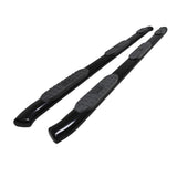 Westin 2020 Chevy Silverado 2500/3500 Crew Cab (6.5ft Bed) PRO TRAXX Oval W2W Nerf Step Bars - Black - 21-534765