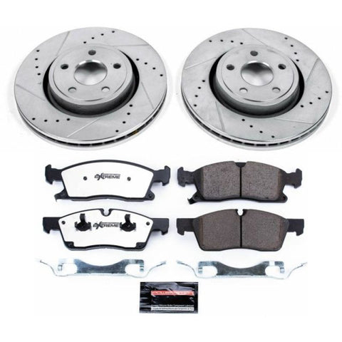 Power Stop 11-19 Dodge Durango Front Z36 Truck & Tow Brake Kit - K5954-36