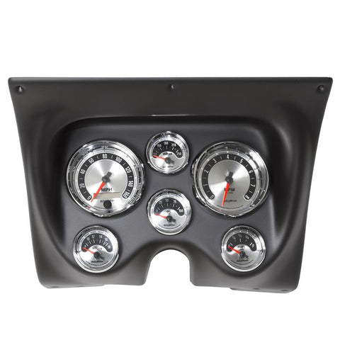Autometer American Muscle Gauge Kit 6 Pc Camaro/Firebird 67-68 Tach/Mph/Fuel/Oilp/Wtmp/Volt - 7020