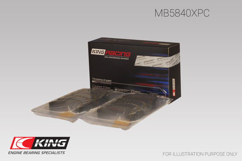 King Chrysler 300 Srt8 (Size 0.25) Main Bearing Set - MB5840XPC0.25