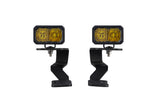Diode Dynamics 2022 Toyota Tundra C2 Pro Stage Series Ditch Light Kit- Yellow Combo - DD7392