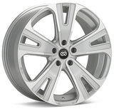 Enkei Universal SVX Truck & SUV 20x8.5 +40mm Offset 5x120 Bolt 72.6mm Bore Silver Machined Wheel - 475-285-1240SM