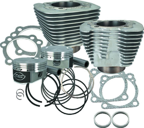 S&S Cycle 86-21 Sportster Models 1250cc Conversion Kit - Silver - 910-0689
