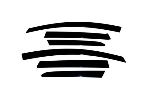 AVS 06-12 Toyota RAV4 Ventvisor Low Profile Deflectors 6pc - Smoke - 896003