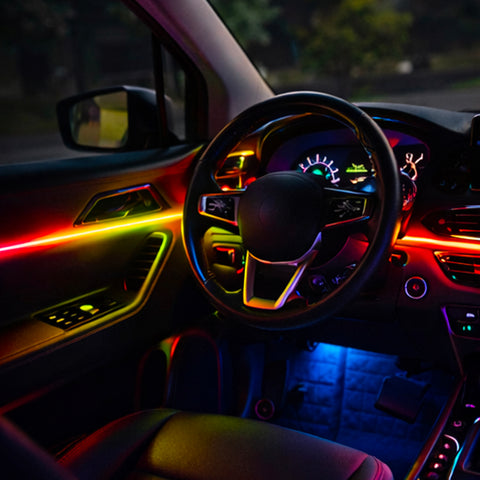 Oracle Lighting Dynamic Colorshift 18 Piece Universal Full LED Interior Dash Board Kit - 4240-332